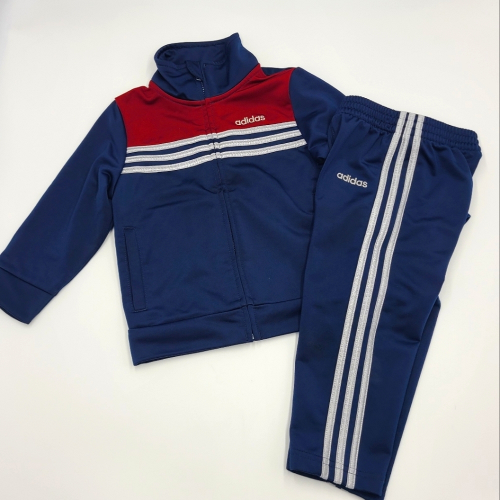 Adidas baby boy track suit size 18 months